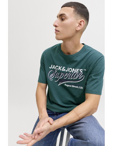 JACKandJONES COTTON 177498 T-SHIRTS MC