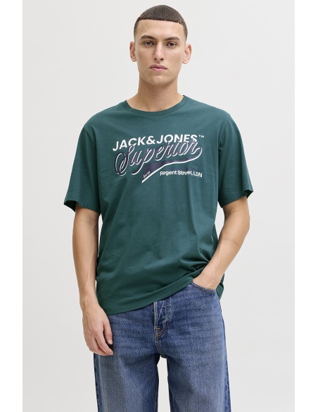 JACKandJONES COTTON 177498 T-SHIRTS MC