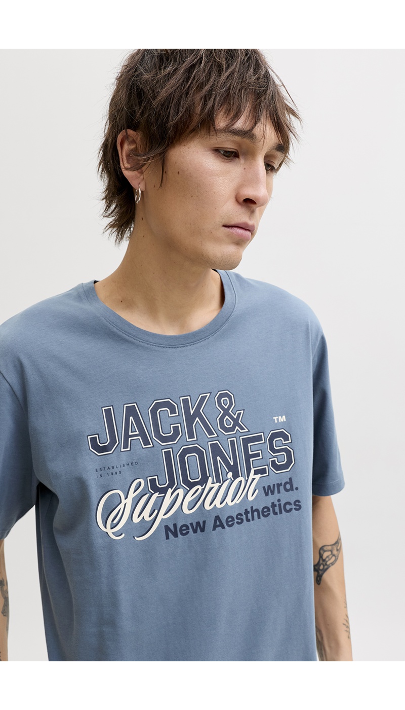 JACKandJONES COTTON 176533 T-SHIRTS MC