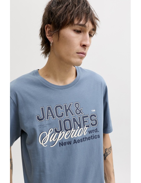 JACKandJONES COTTON 176533 T-SHIRTS MC