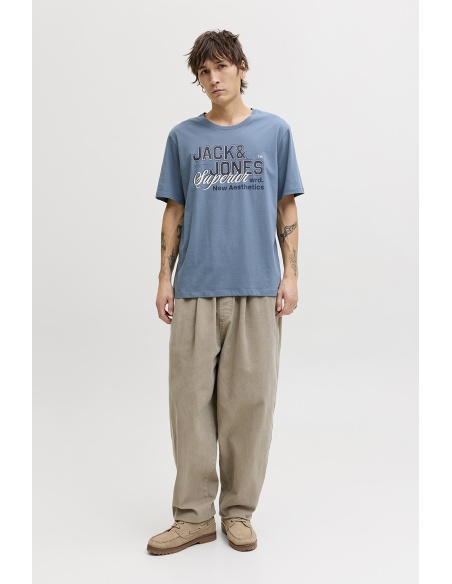JACKandJONES COTTON 176533 T-SHIRTS MC