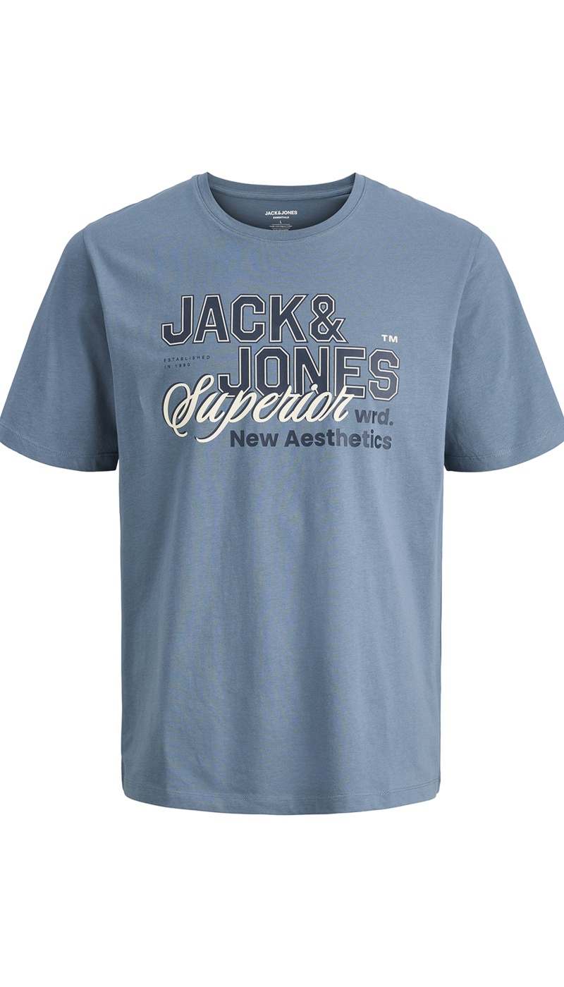 JACKandJONES COTTON 176533 T-SHIRTS MC