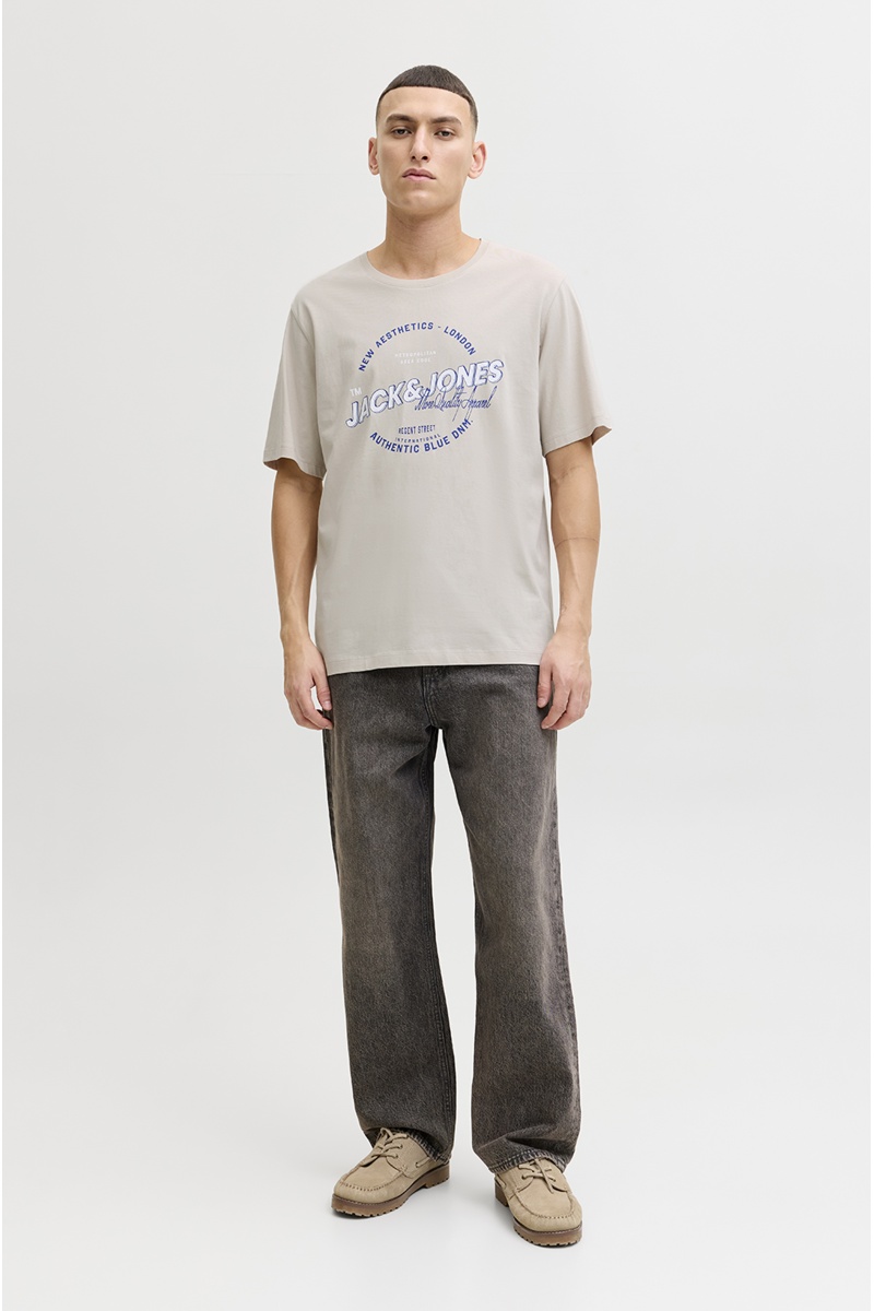 JACKandJONES COTTON 176631 T-SHIRTS MC