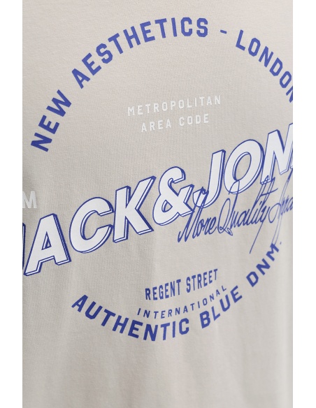 JACKandJONES COTTON 176631 T-SHIRTS MC
