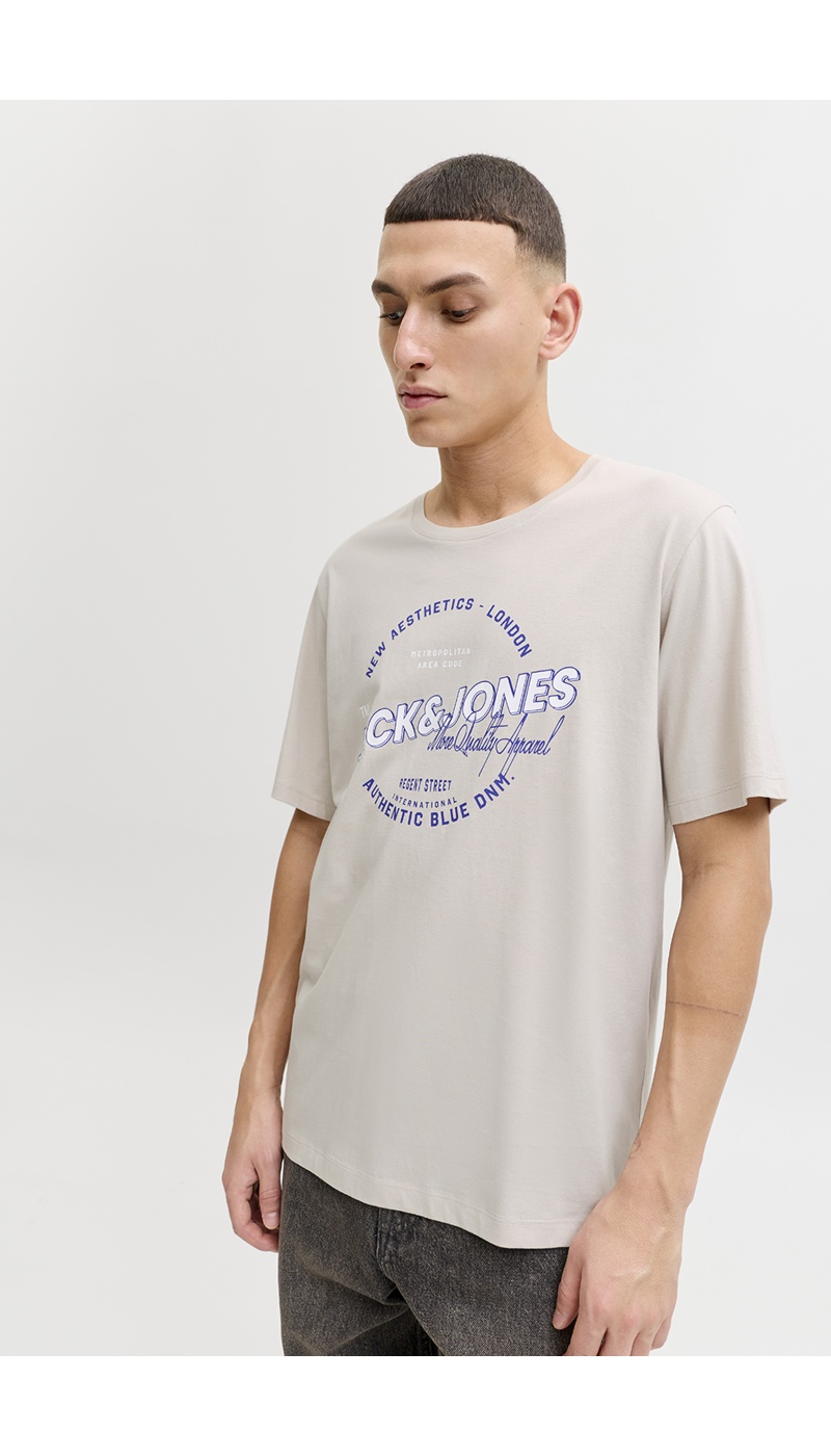 JACKandJONES COTTON 176631 T-SHIRTS MC