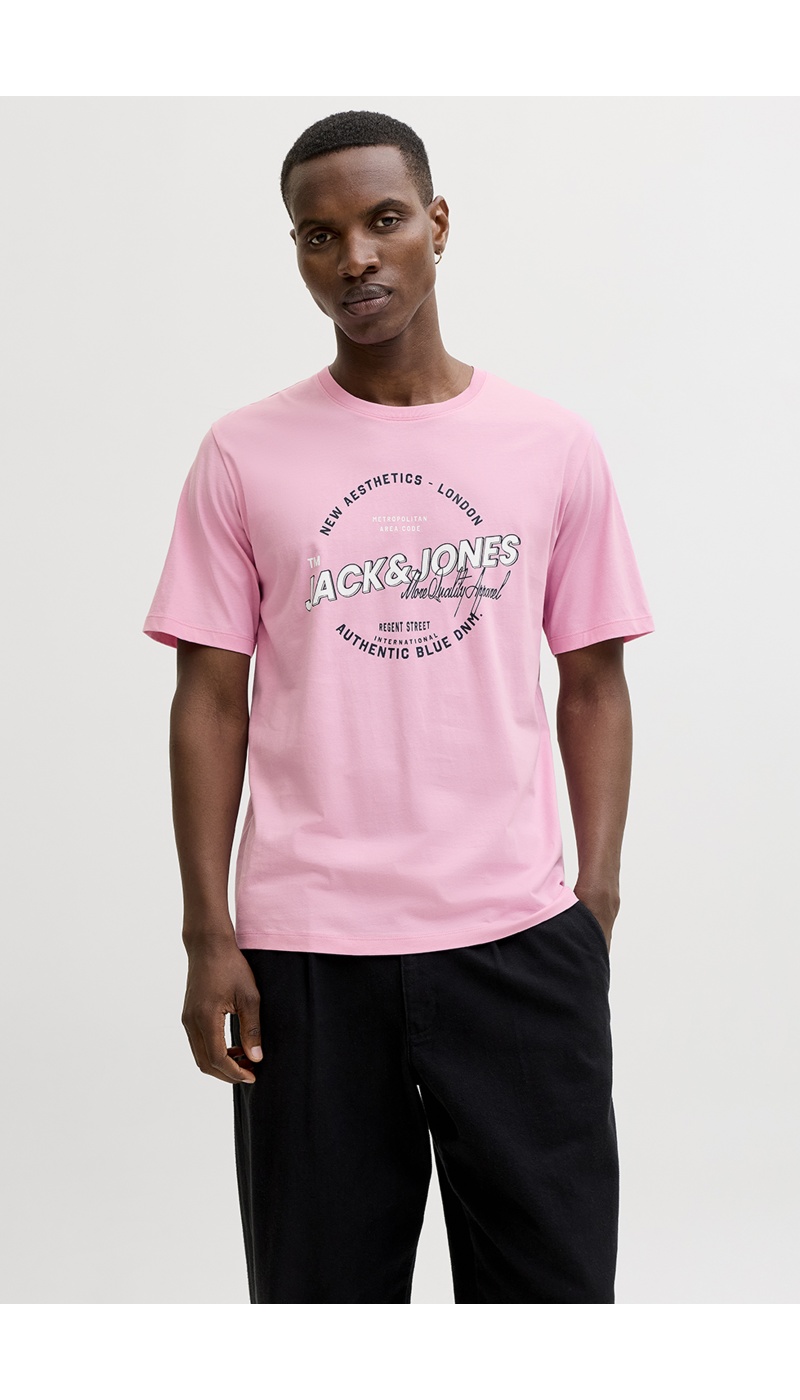 JACKandJONES COTTON 176927 T-SHIRTS MC