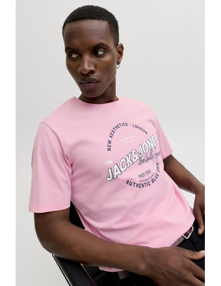 JACKandJONES COTTON 176927 T-SHIRTS MC