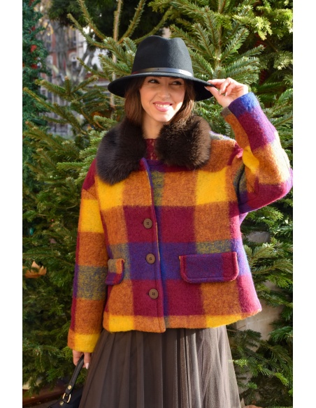 c'fashion new & co FOURRU MULTIC VESTES FEMME