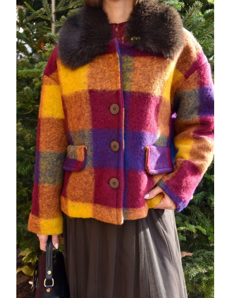 c'fashion new & co FOURRU MULTIC VESTES FEMME