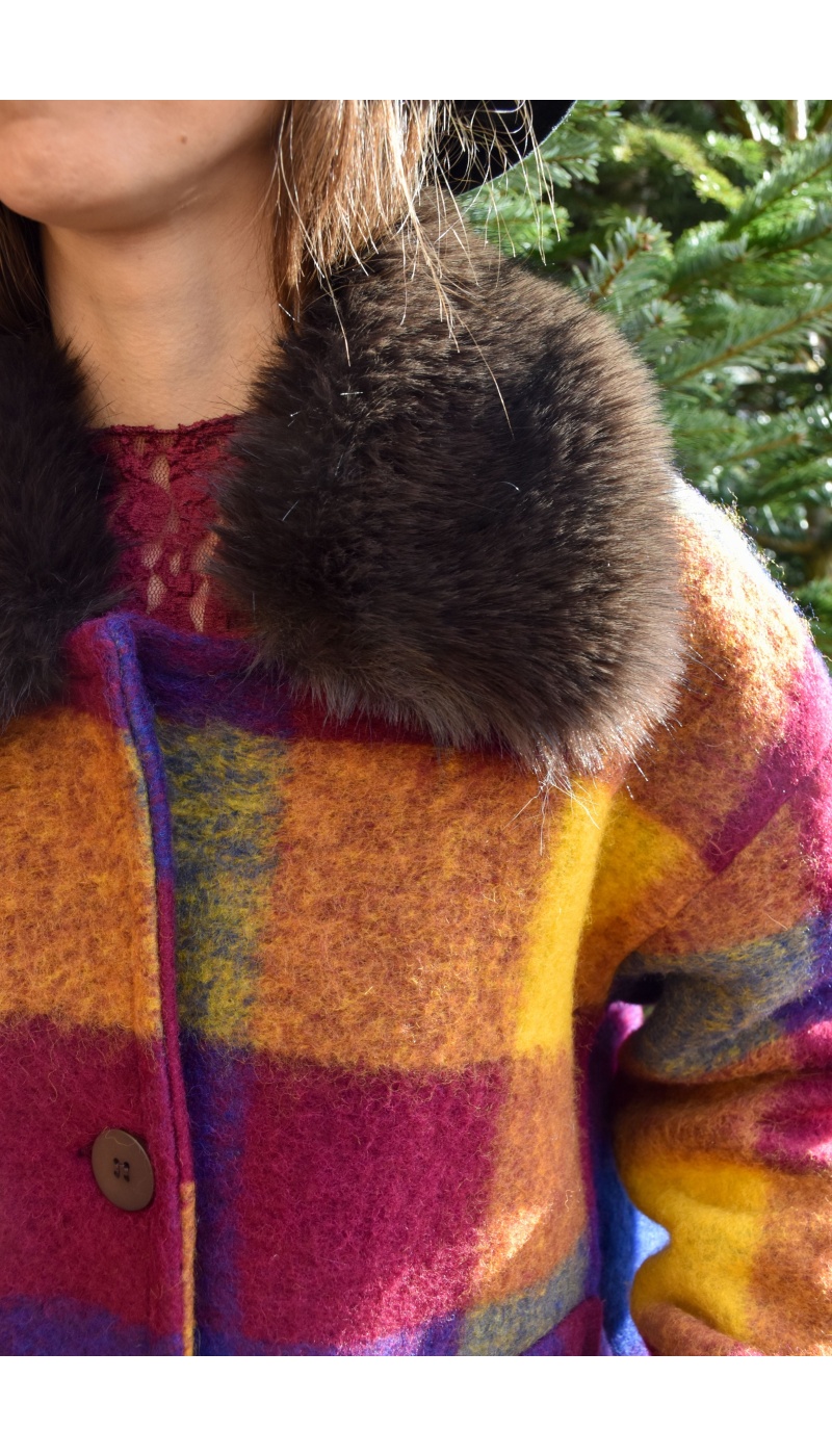 Veste Carreaux Multi ROMANCE