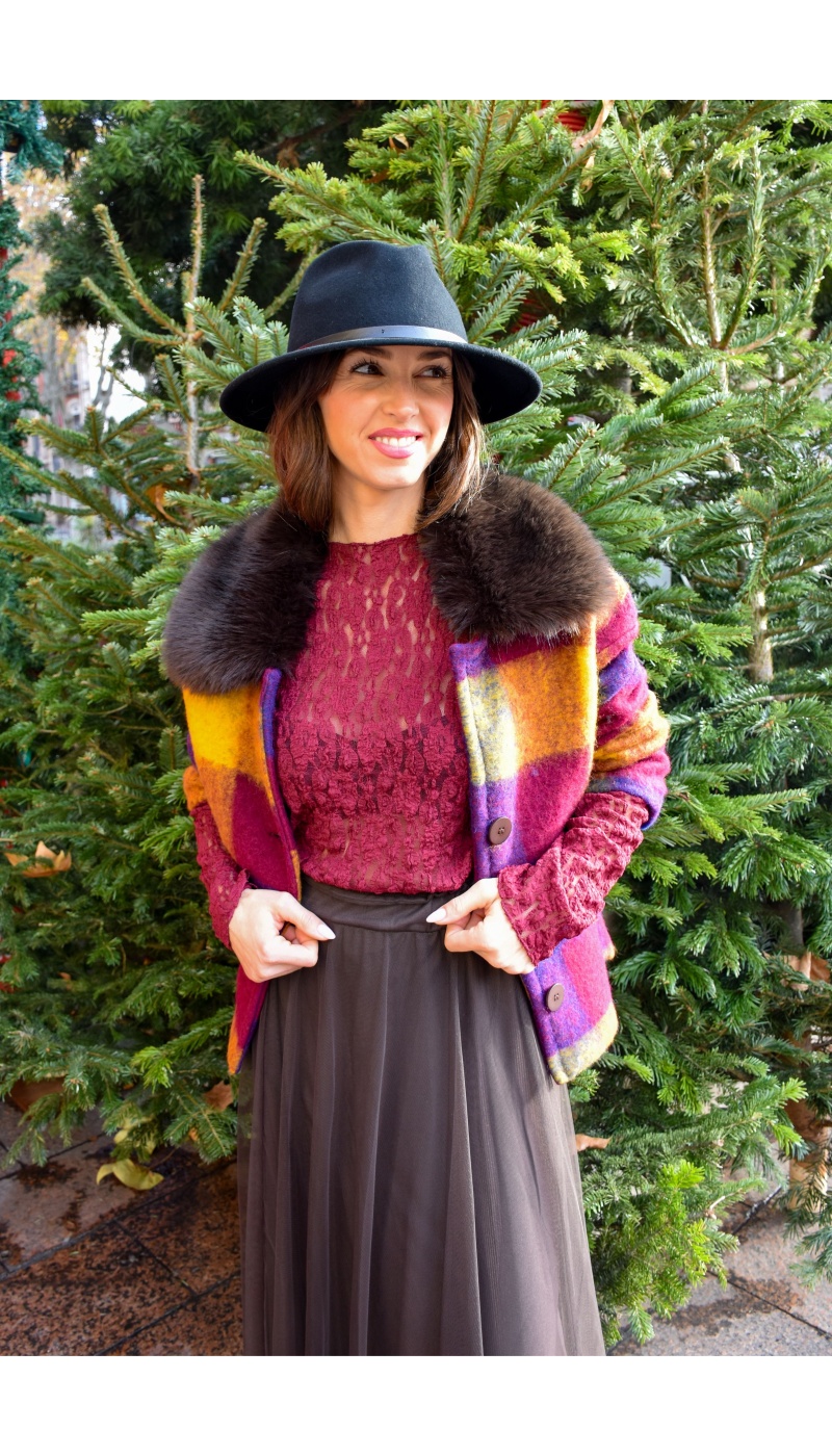 c'fashion new & co FOURRU MULTIC VESTES FEMME