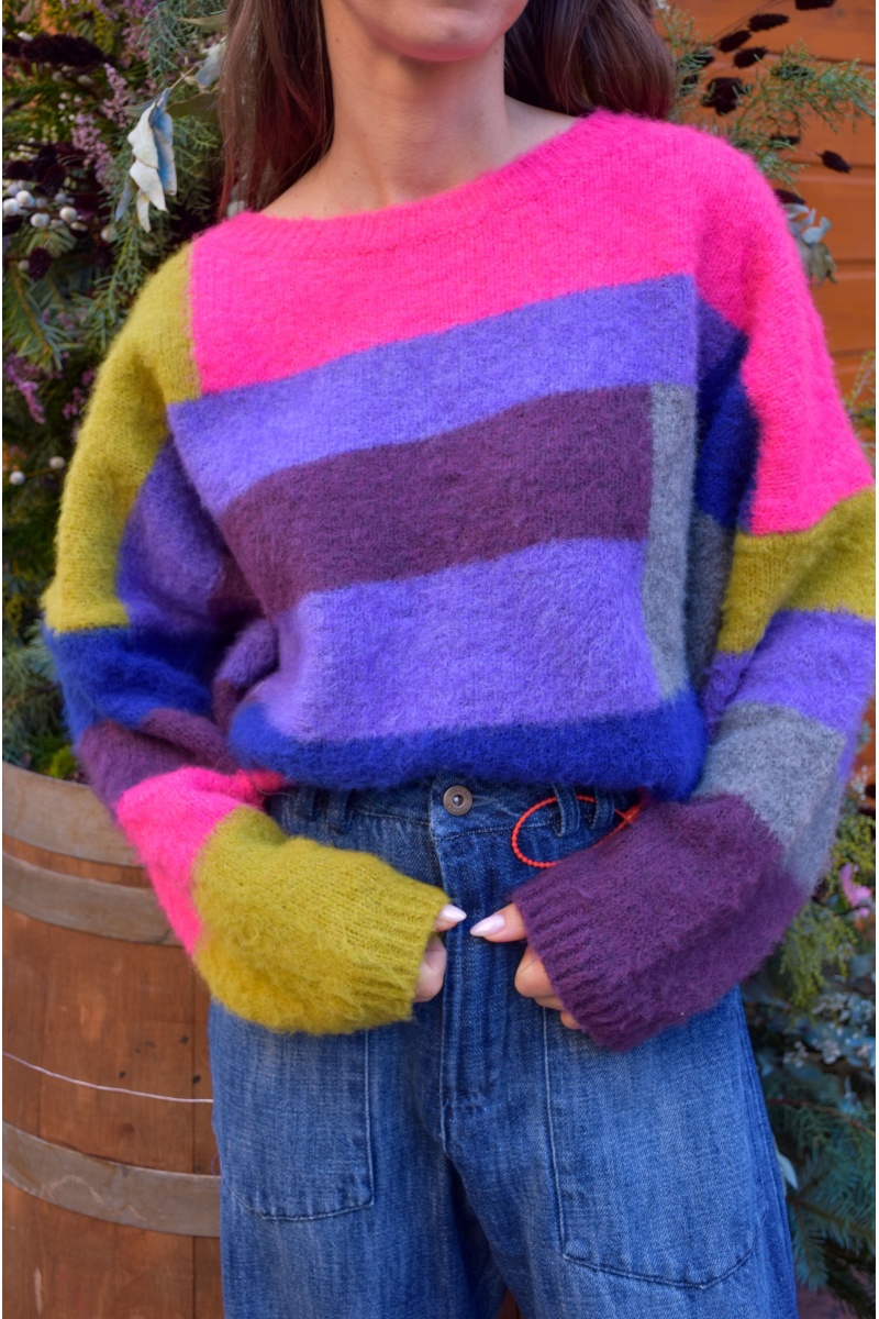 banditas ROSE VIOLET PULL FEMME