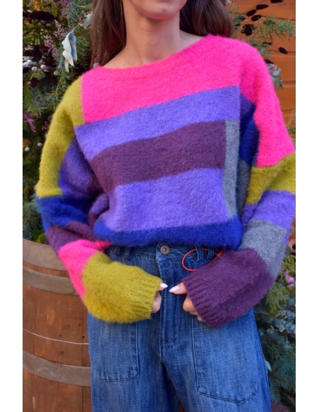 banditas ROSE VIOLET PULL FEMME