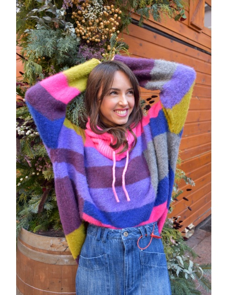 banditas ROSE VIOLET PULL FEMME