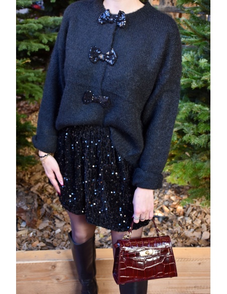 LILY DRESSING SO KITSCH  NOIR SHORTS FEMME