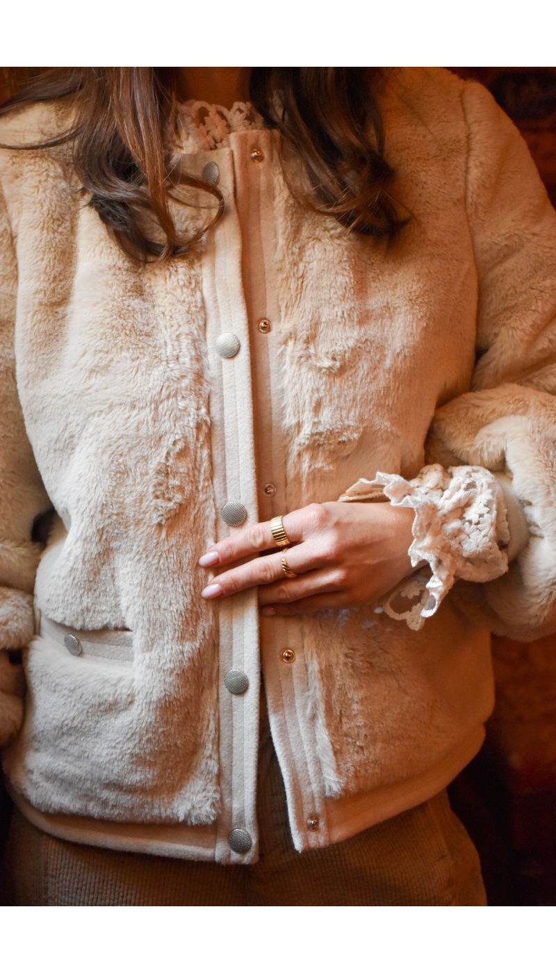 VERO MODA OAT MEAL VESTES