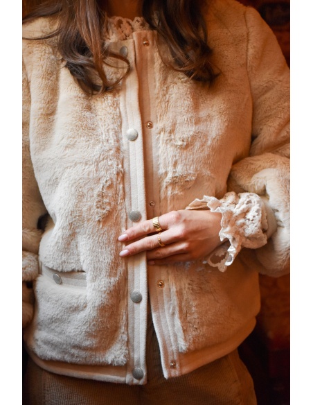 VERO MODA OAT MEAL VESTES