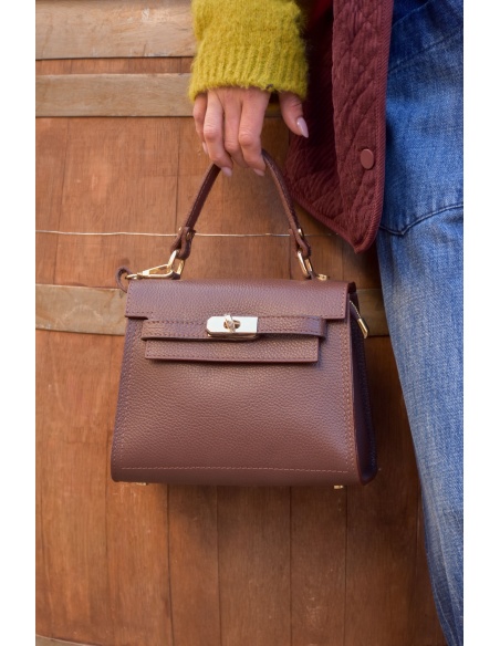 Sac Cuir Marron ELISA