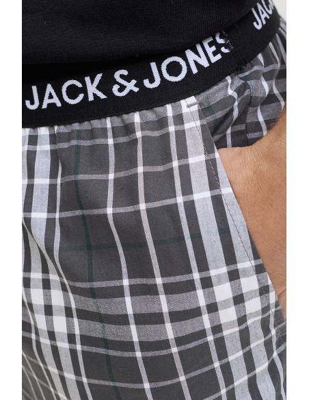 JACKandJONES ASPHAL BLACK T-SHIRTS MC
