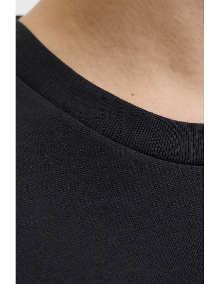 JACKandJONES ASPHAL BLACK T-SHIRTS MC