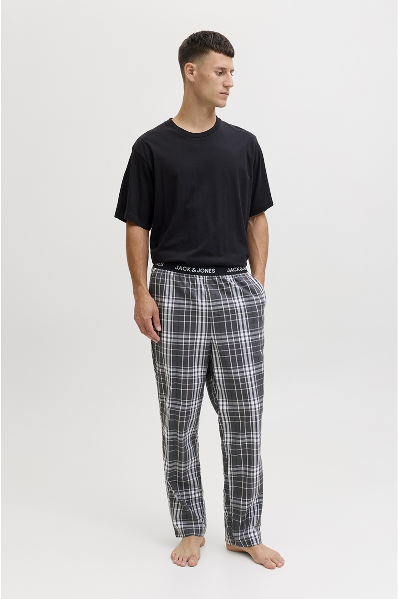 JACKandJONES ASPHAL BLACK T-SHIRTS MC