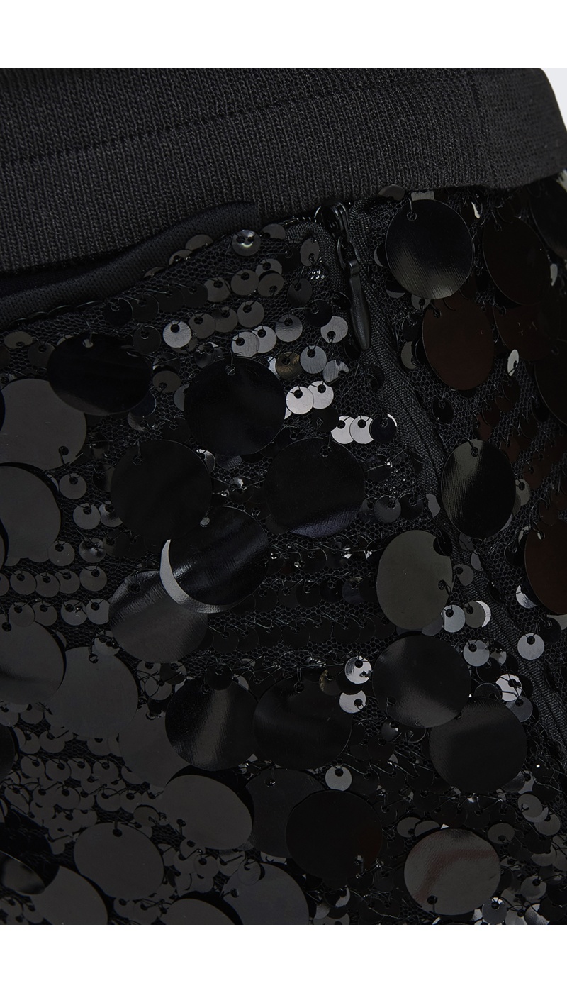 Jupe Sequin Noire ONLJADE