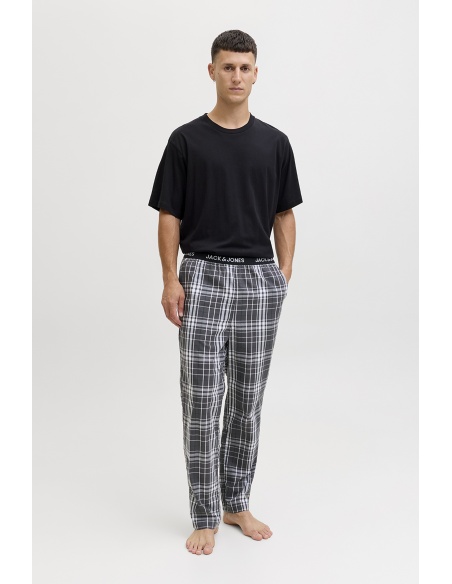 JACKandJONES ASPHAL BLACK T-SHIRTS MC