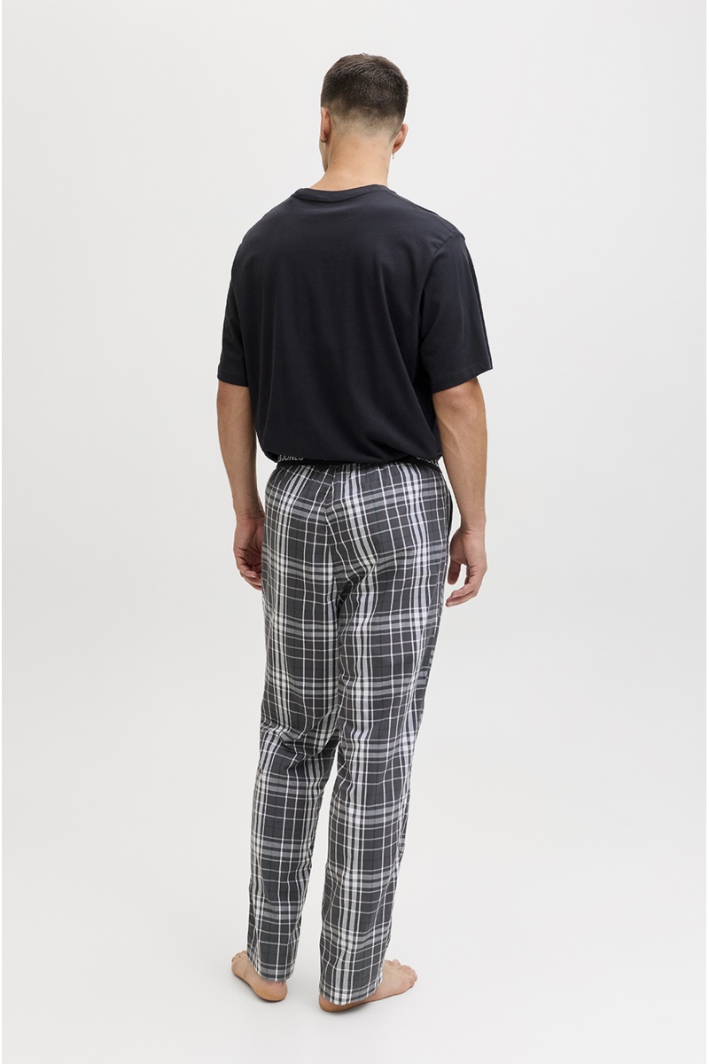 JACKandJONES ASPHAL BLACK T-SHIRTS MC 2