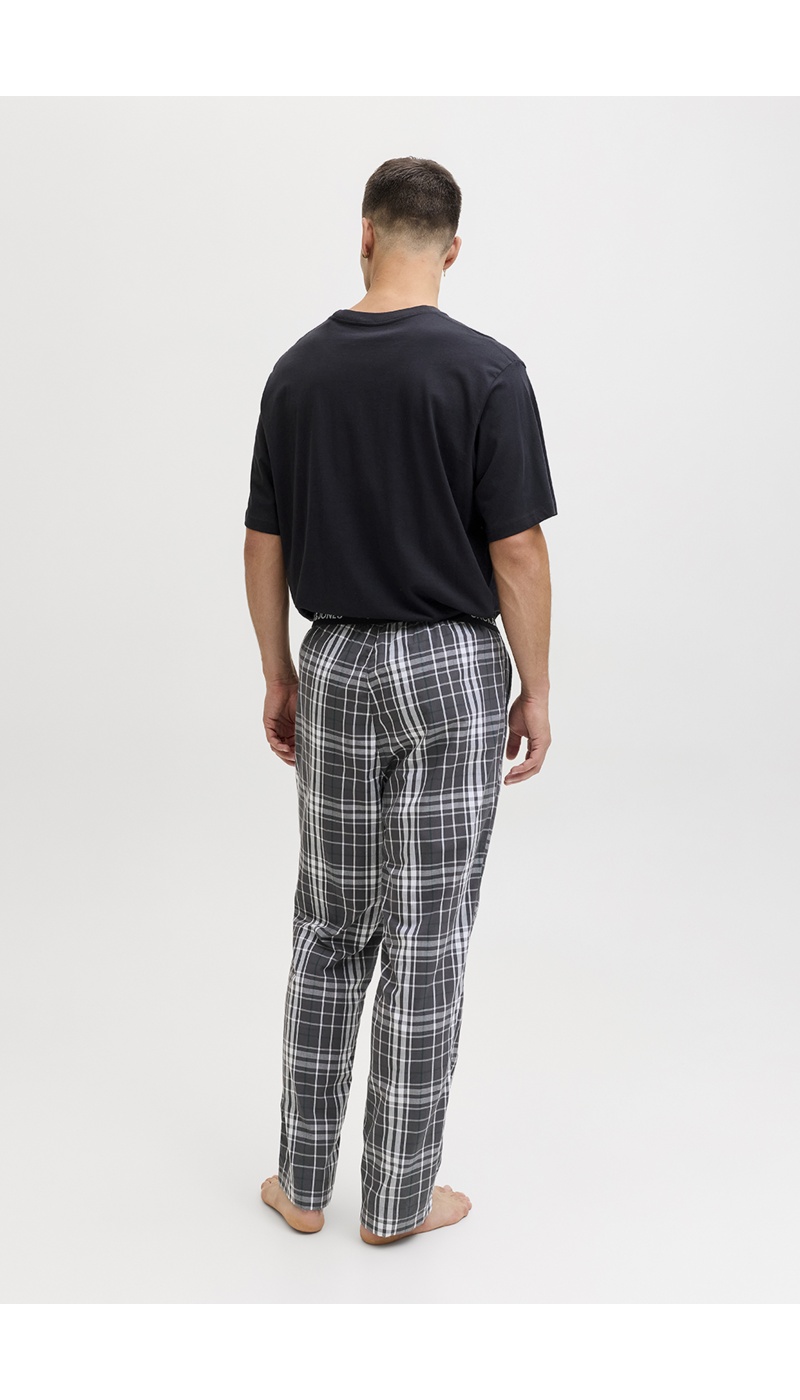 JACKandJONES ASPHAL BLACK T-SHIRTS MC