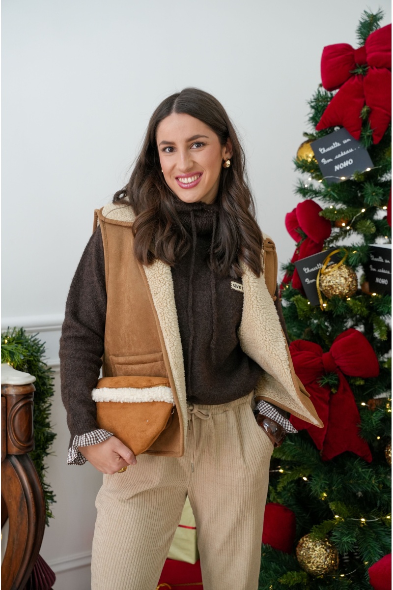 sarl lifa SANSMA CAMEL VESTES FEMME 2