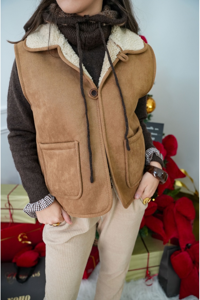 sarl lifa SANSMA CAMEL VESTES FEMME