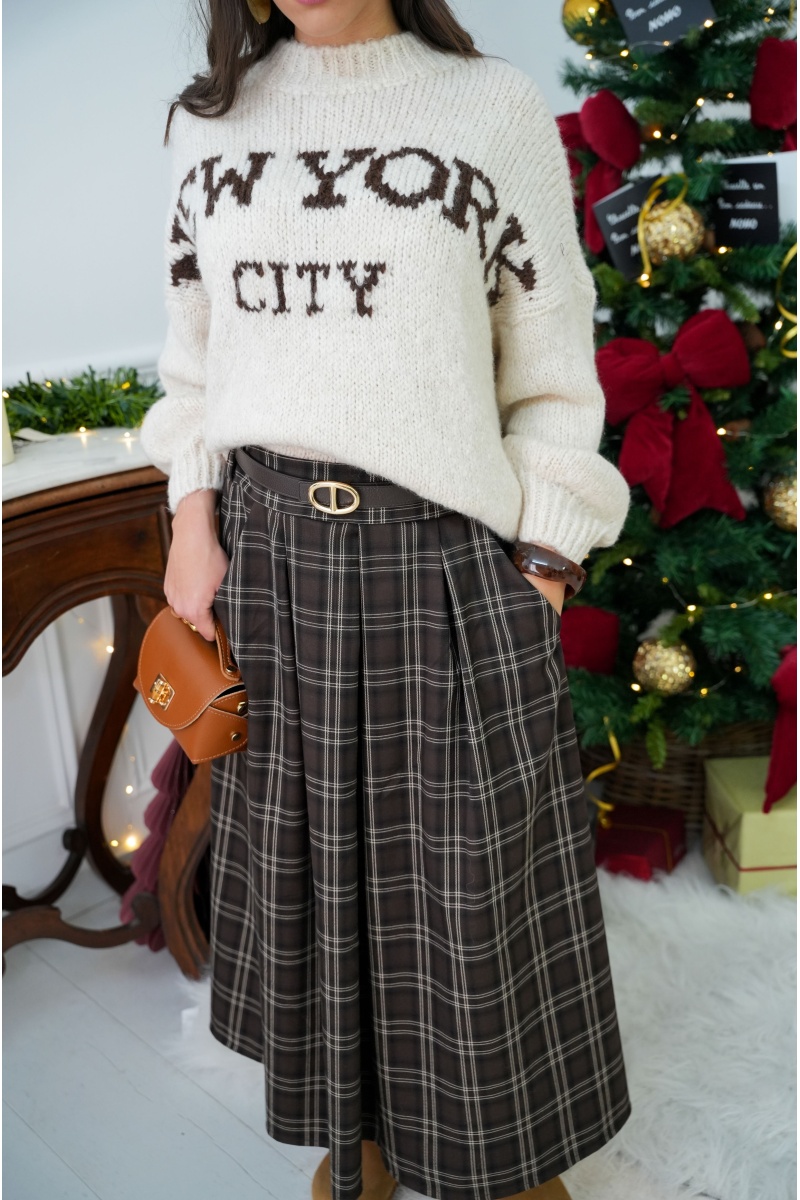 rosaway copperose NEW YO ECRU PULL FEMME 2