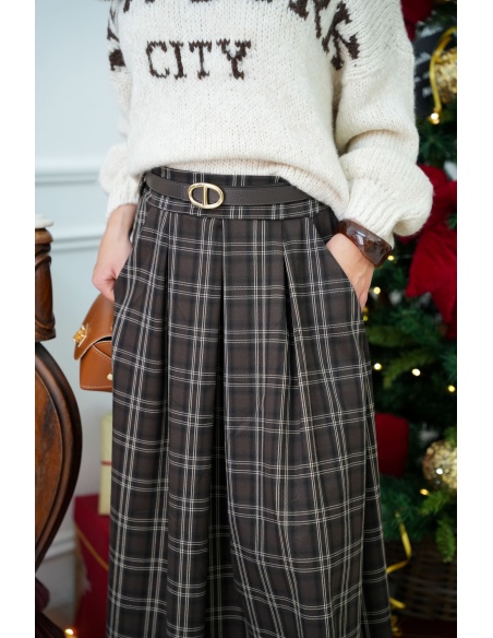 SEE YOU AGAIN SARL AROMA CARREA MARRON JUPES FEMME