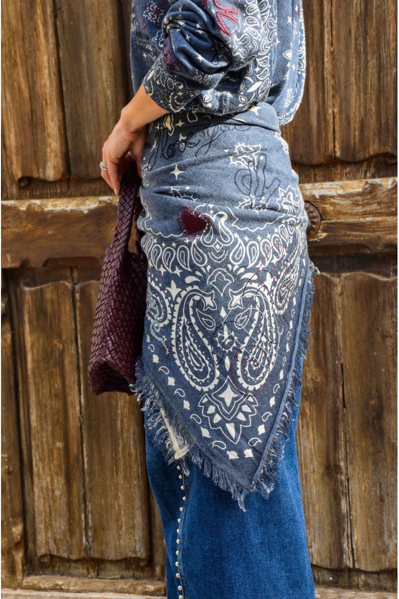 Echarpe Bandana Marine LANA 2