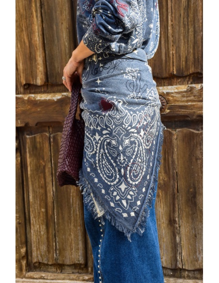 Echarpe Bandana Marine LANA