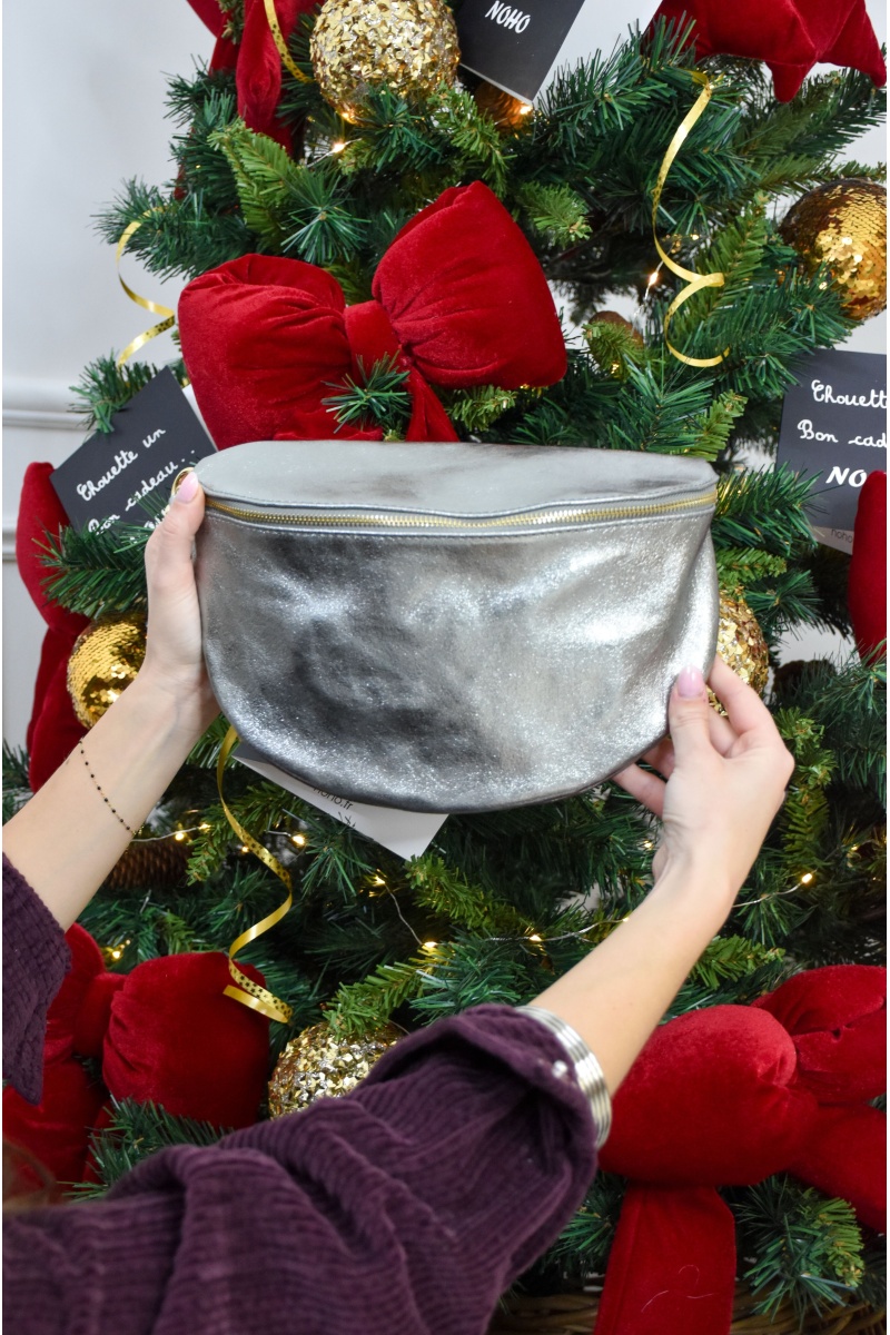 Banane Irisée Argent KIMMY