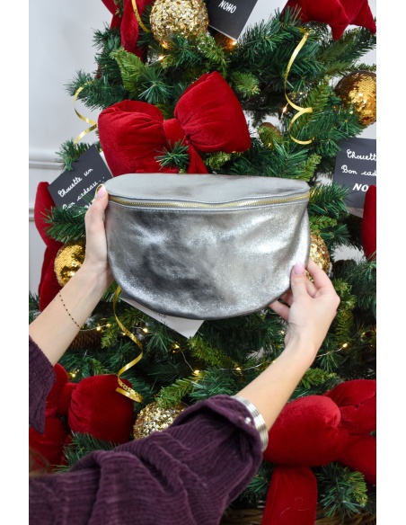 FLORA AND GEAN IMPORT IRISEE ARGENT POCHETTE