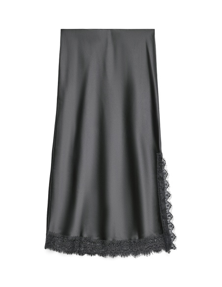 Jupe Satinée Asphalt VMHAISLEY