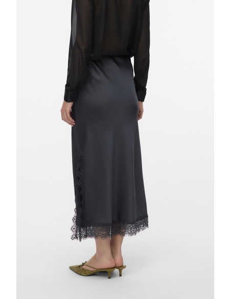 Jupe Satinée Asphalt VMHAISLEY