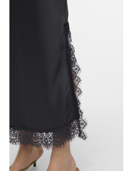 Jupe Satinée Asphalt VMHAISLEY