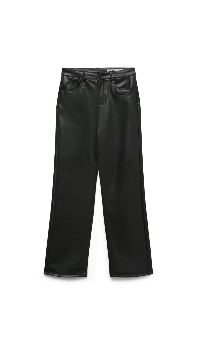 VERO MODA  BLACK PANTALONS