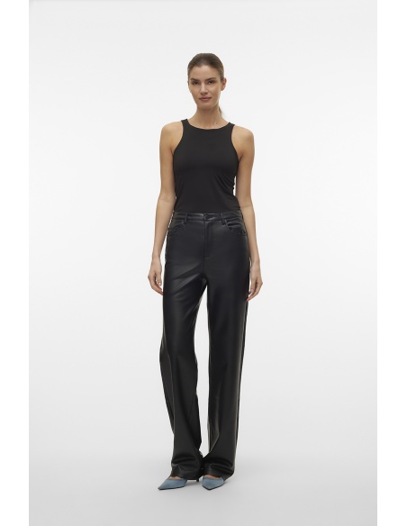 VERO MODA  BLACK PANTALONS