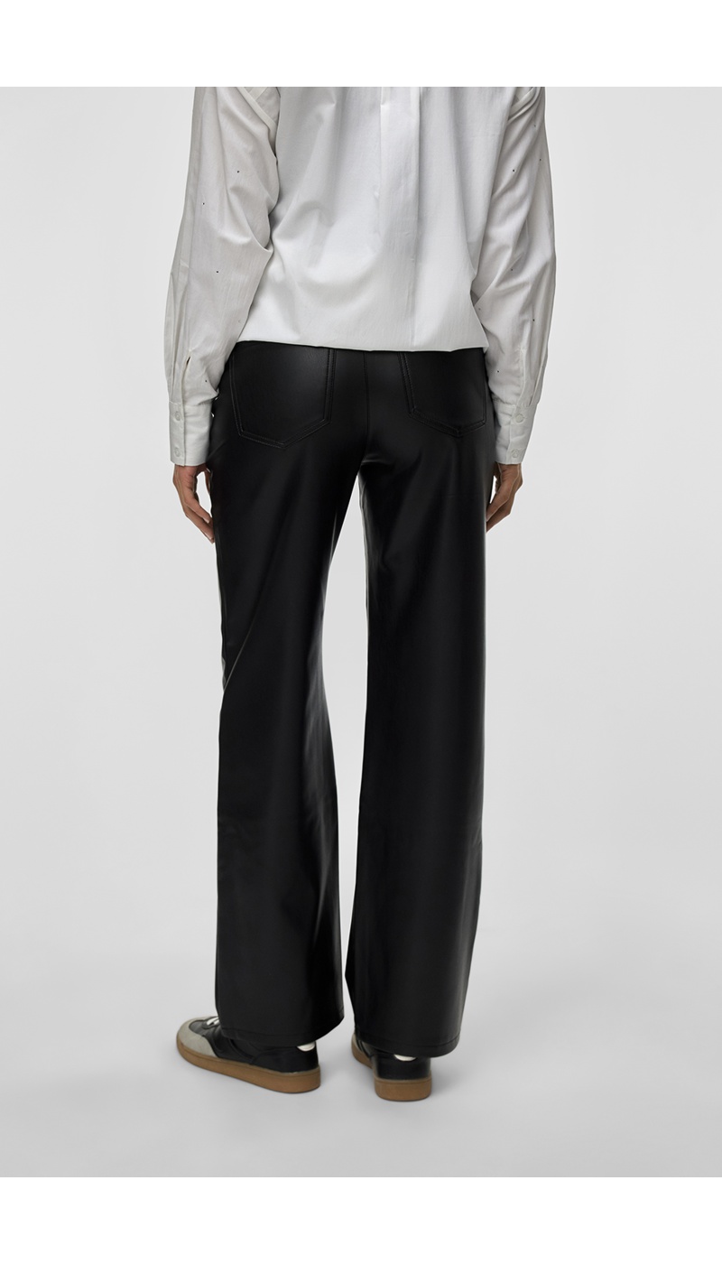 VERO MODA  BLACK PANTALONS