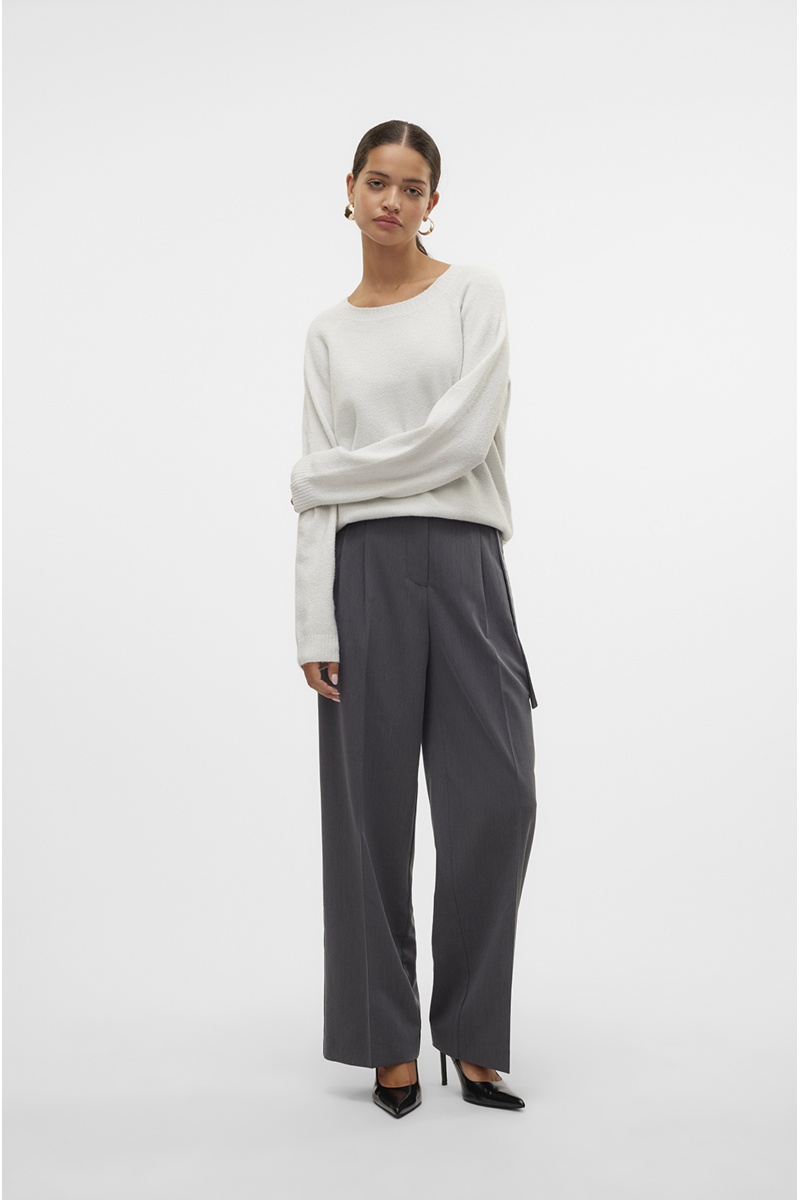 Pull Maille Blanc VMDOFFYSHINE