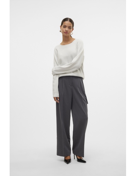 Pull Maille Blanc VMDOFFYSHINE