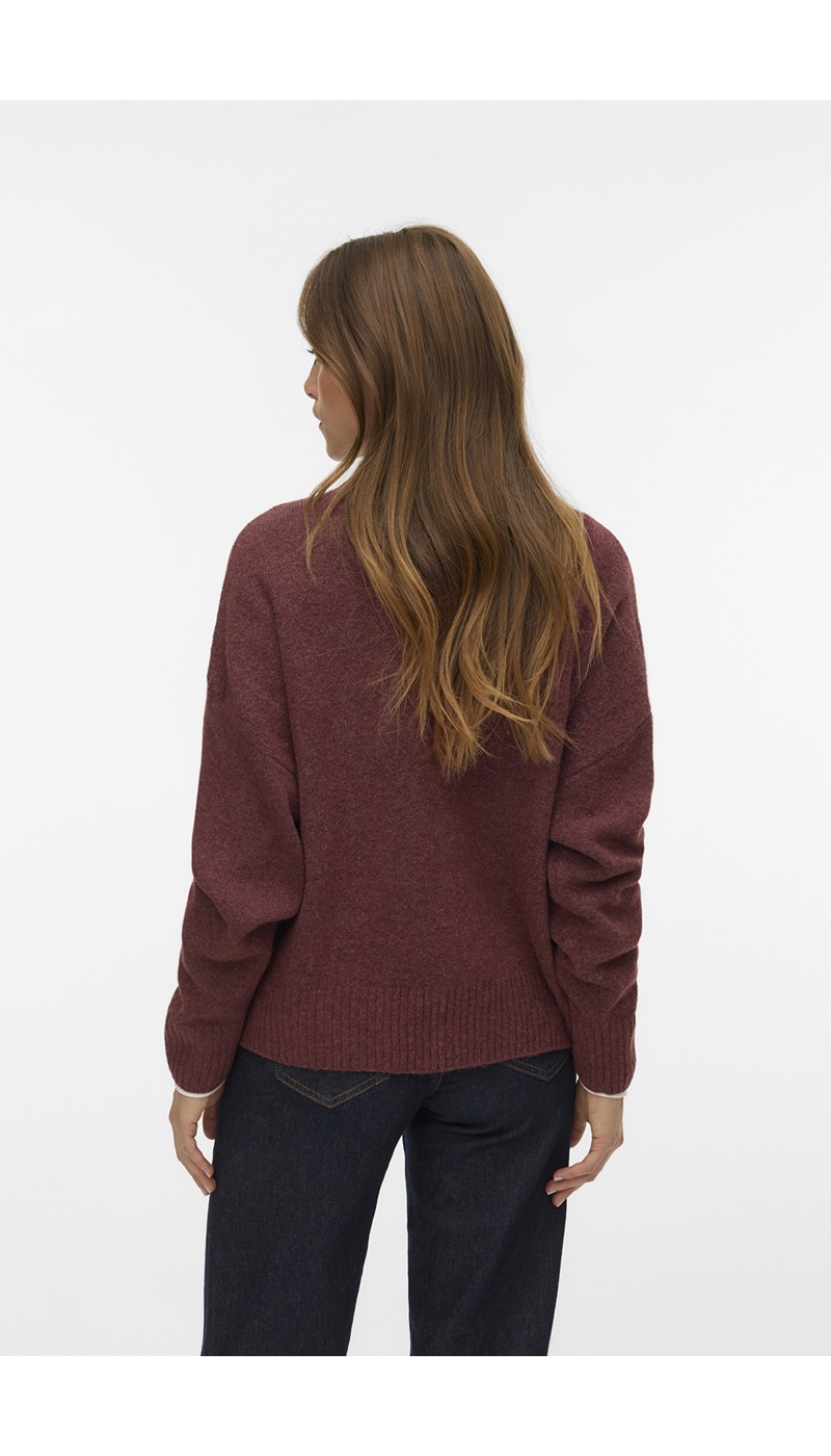 Pull Bordeaux VMBOOM