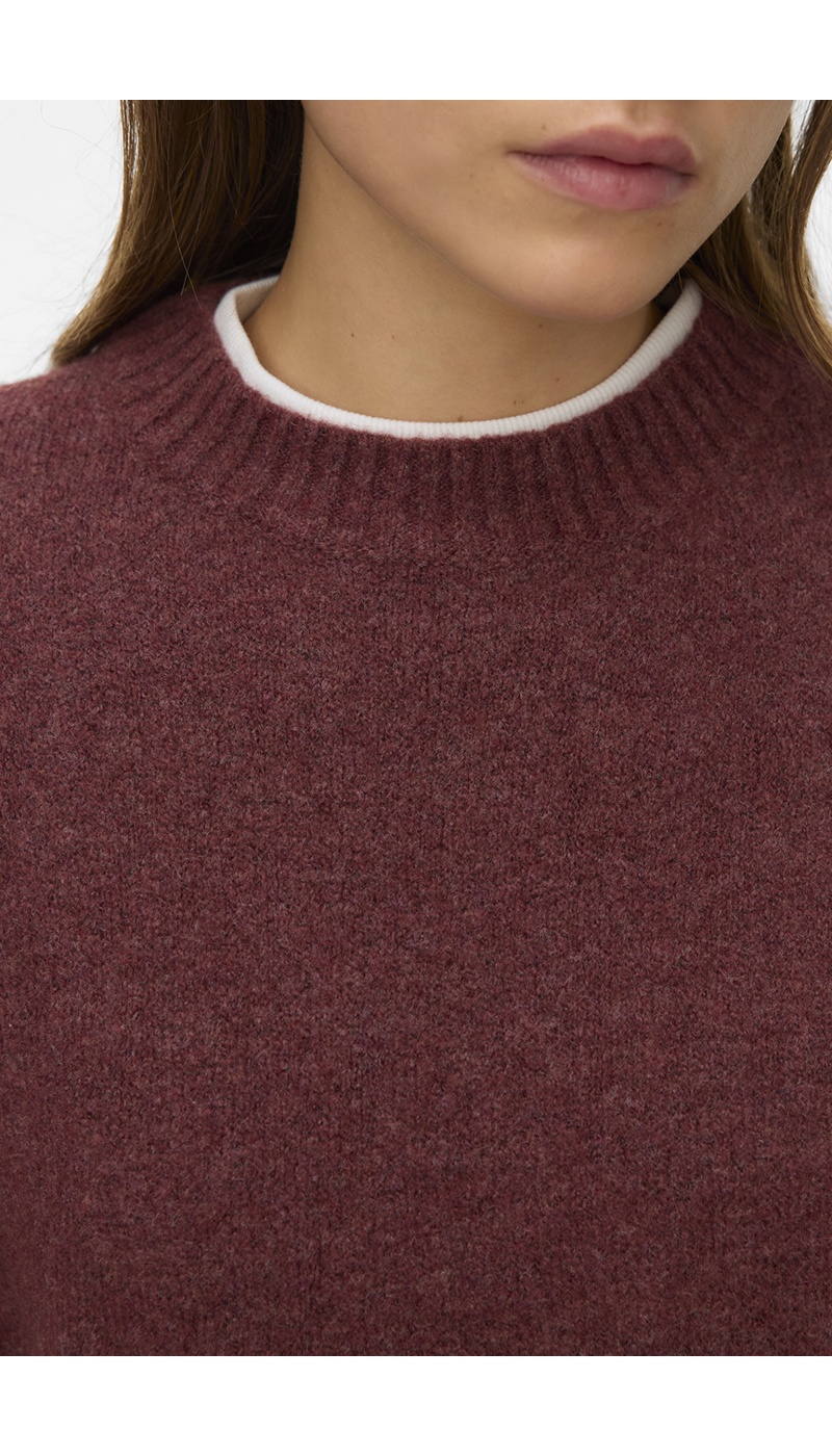 Pull Bordeaux VMBOOM