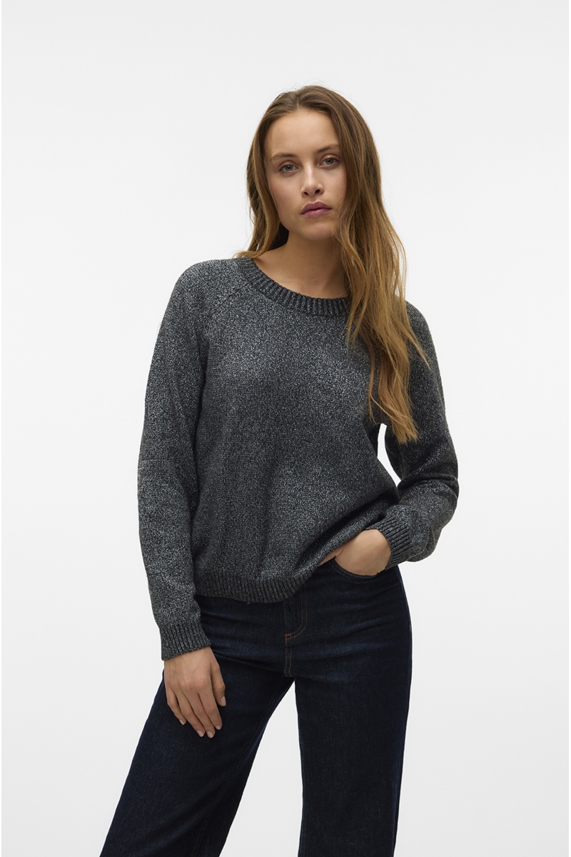 Pull Maille Asphalt VMDOFFYSHINE 2