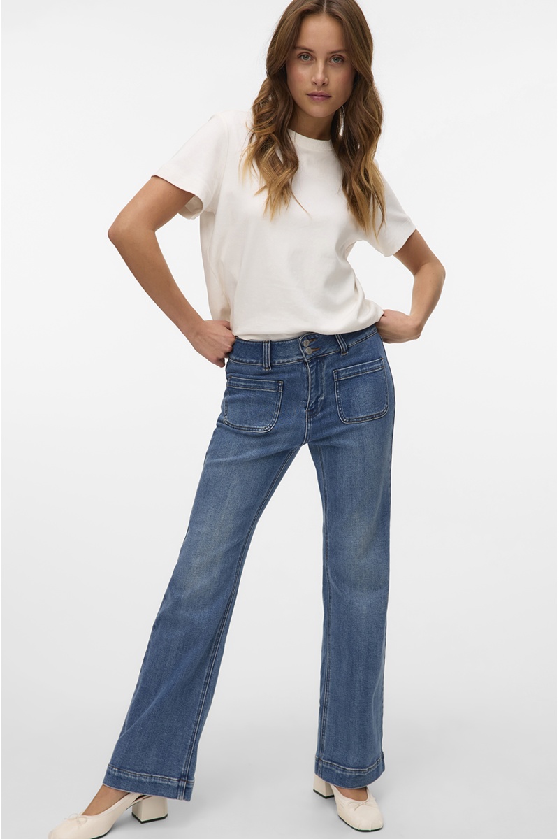 VERO MODA MEDIUM BLEU JEANS 2