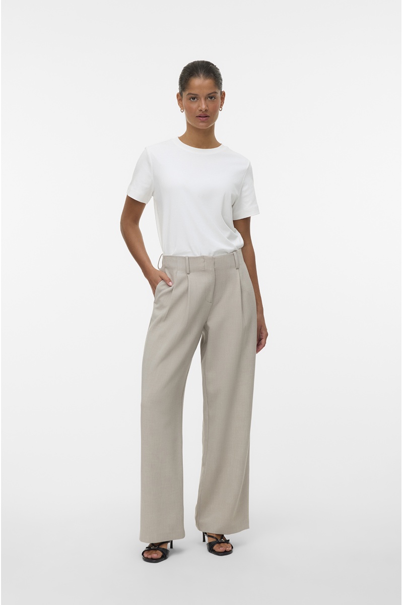 VERO MODA SILVER MINK PANTALONS SUR MESURE